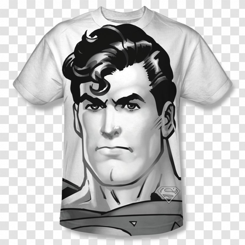 T-shirt Superman Batman White Justice League Transparent PNG