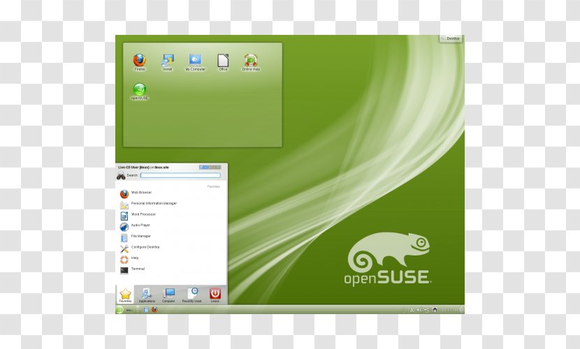 OpenSUSE Computer Software SUSE Linux Distributions KDE - Debian Transparent PNG