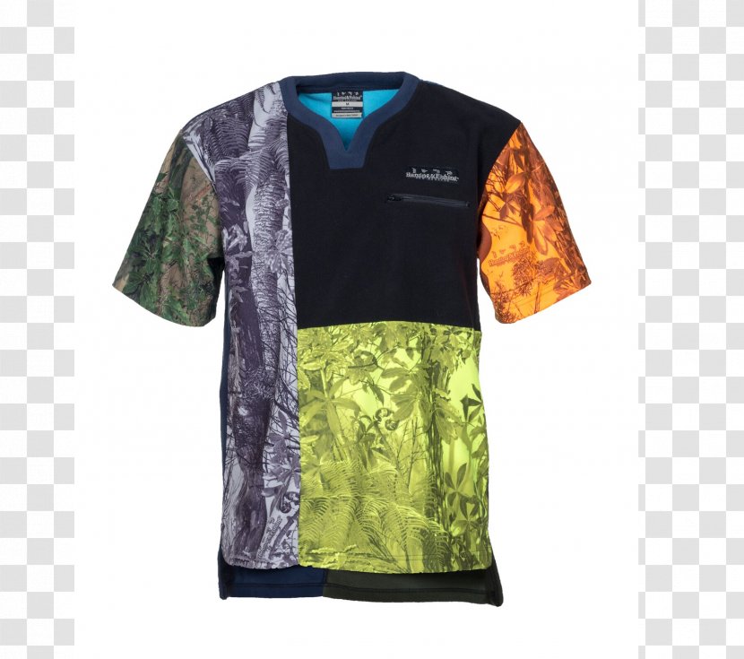 T-shirt Sleeve Outerwear - Fish Hunter Transparent PNG