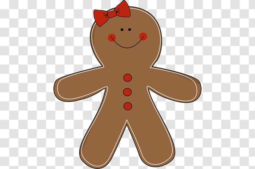The Gingerbread Man Free Content Clip Art - Ginger - House Cliparts Bow Transparent PNG