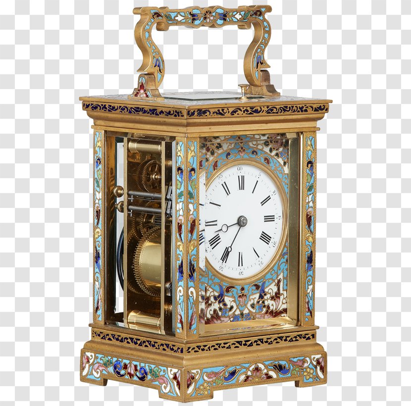 01504 Clock - Brass Transparent PNG