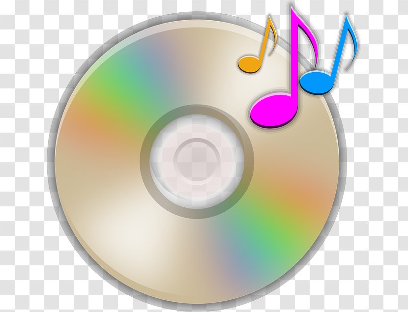 Compact Disc Digital Audio Sound DVD Clip Art - Silhouette - Disk Hd Transparent PNG