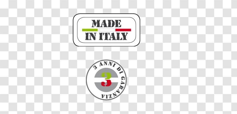 Logo Brand Number - Made In Italy Transparent PNG