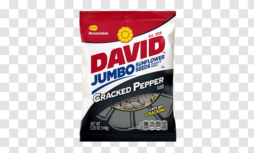 David Sunflower Seeds Pickled Cucumber Salt - Brand Transparent PNG