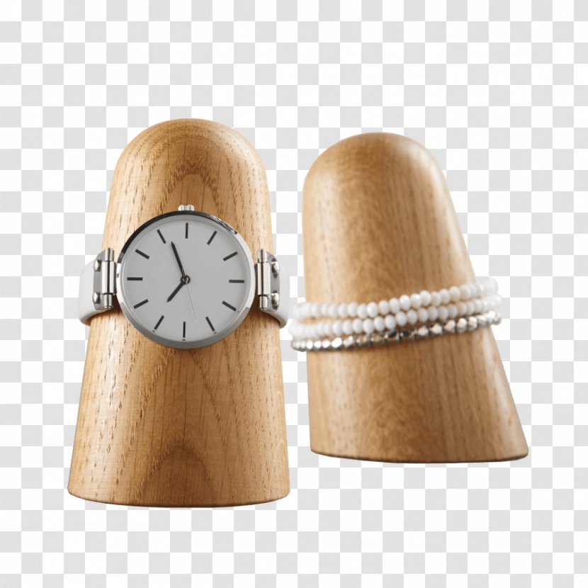 Dot Aarhus Table Clock Oak - Danish Design Transparent PNG