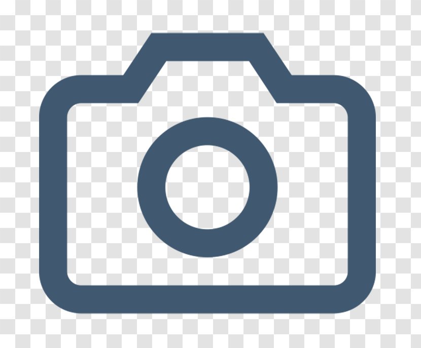 Camera Symbol - Electric Blue - Rectangle Transparent PNG