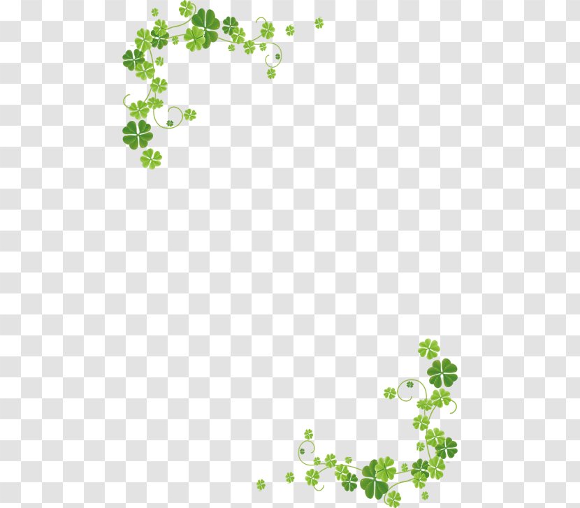 Four-leaf Clover - Green Transparent PNG
