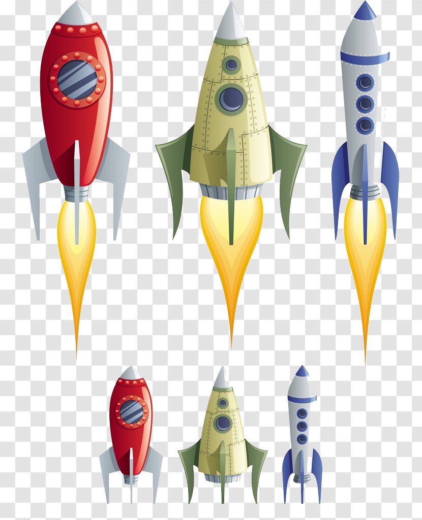 Rocket Cartoon Illustration - Photography Transparent PNG