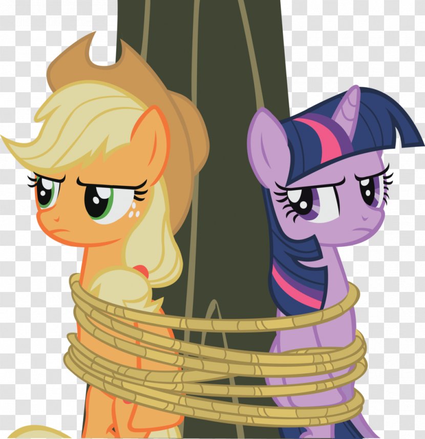 Applejack Twilight Sparkle Horse Spike Pony - Flower Transparent PNG