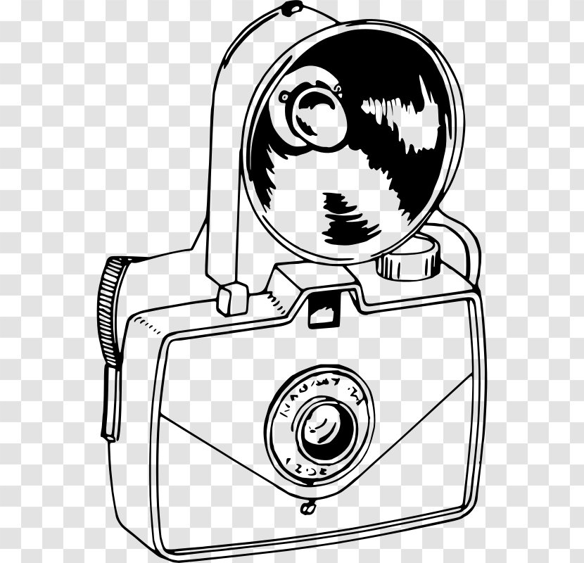 Photographic Film Camera Drawing Clip Art Transparent PNG
