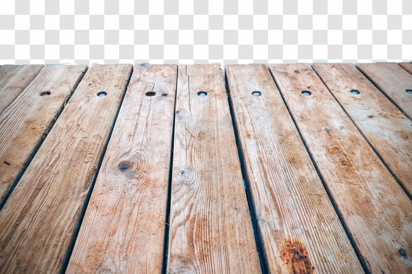 Deck Wood Flooring Plank - Floor - Wooden Tables Transparent PNG