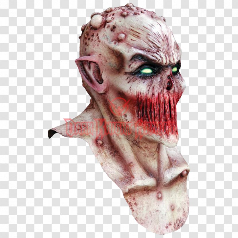 Latex Mask Halloween Costume - Watercolor Transparent PNG