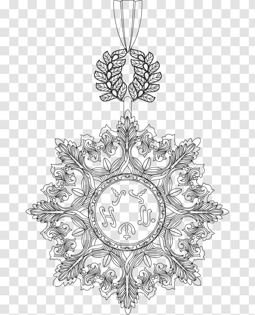 Christmas Ornament Symmetry Tree Line Art Pattern Transparent PNG