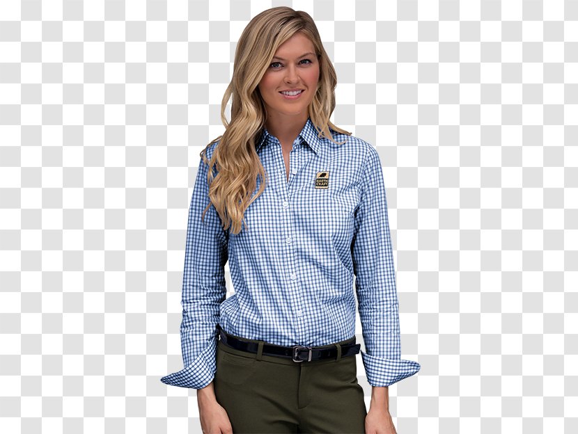 T-shirt Dress Shirt Gingham Sleeve - Formal Wear Transparent PNG