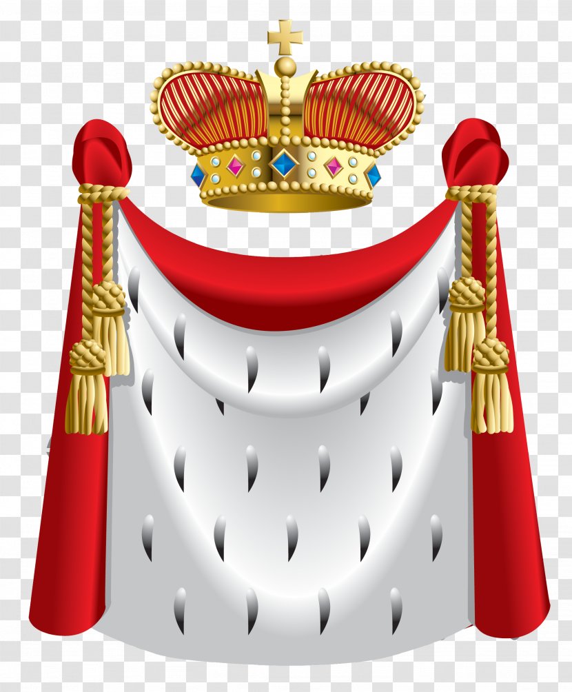 King Robe Crown Clip Art - Red - Prince Transparent PNG