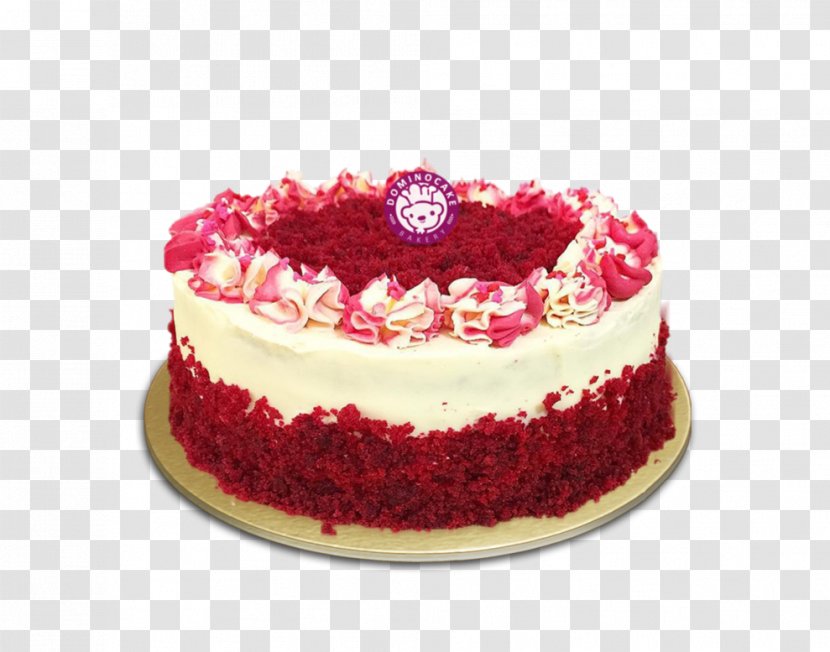 Red Velvet Cake Cheesecake Bavarian Cream Decorating Frosting & Icing - Toppings Transparent PNG