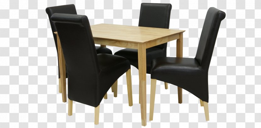 Table Chair Dining Room Matbord Solid Wood Transparent PNG