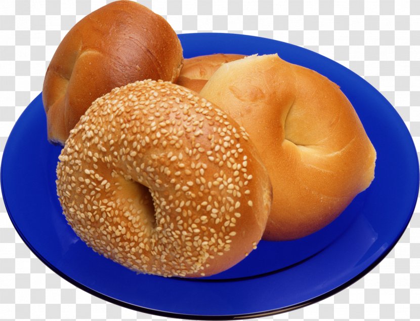 Bagel Pastry Sweet Roll Food Bun Transparent PNG