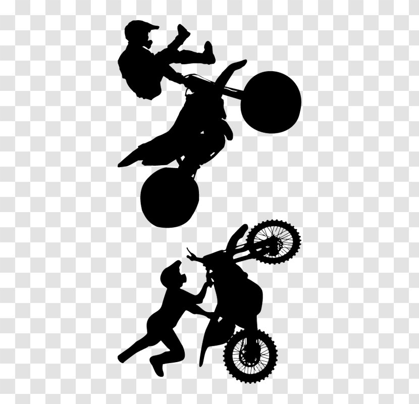 Motorcycle Stunt Riding Freestyle Motocross Blanket - Monochrome Photography Transparent PNG