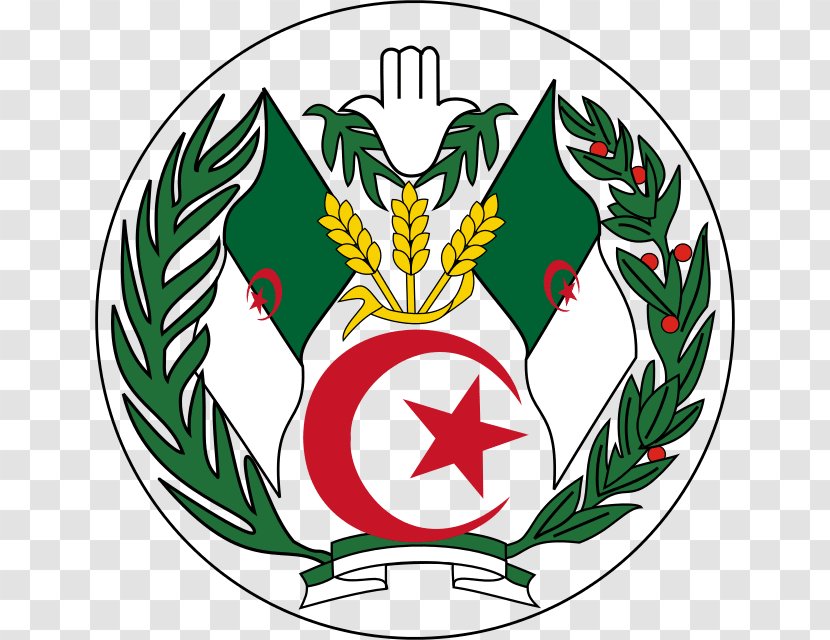 French Algeria Emblem Of Coat Arms Flag - National Transparent PNG