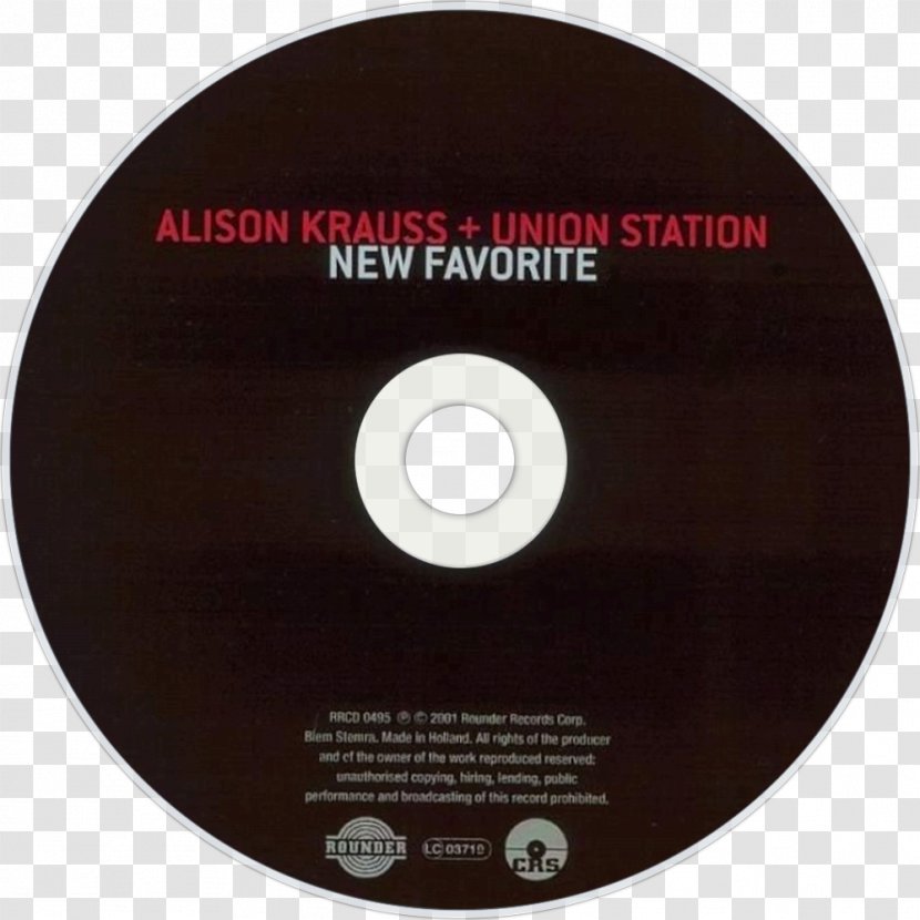 Compact Disc New Favorite Alison Krauss & Union Station Disk Storage Computer - Flower - Watercolor Transparent PNG