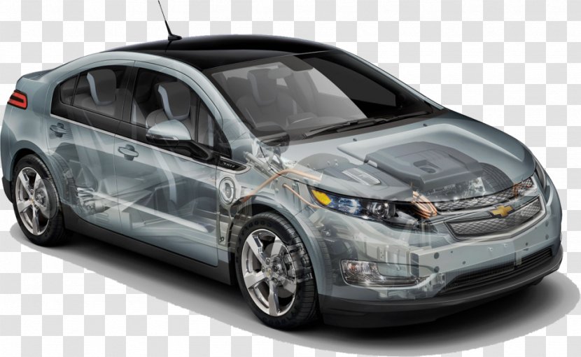 Car Electric Vehicle Chevrolet Volt - Automotive Exterior - Structure Transparent PNG