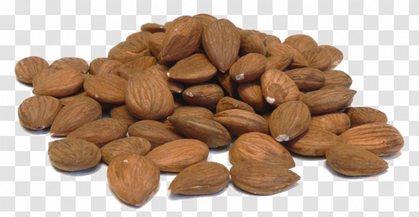 Iranian Cuisine Churchkhela Dried Fruit Almond - Nuts Seeds - A Pile Of Almonds Transparent PNG