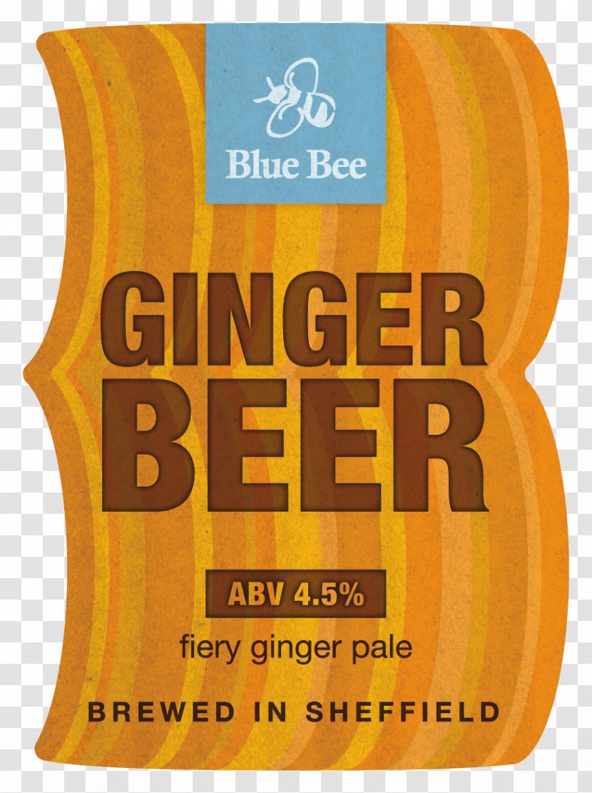 Blue Bee Brewery Beer India Pale Ale - Orange Transparent PNG