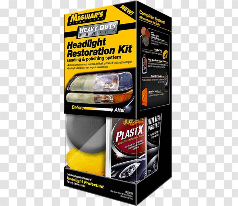 Car Wash Plastic Headlight Restoration Headlamp Auto Detailing - HEADLIGHT RESTORATION Transparent PNG