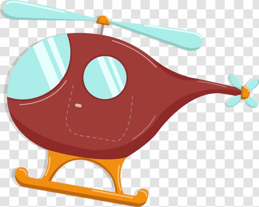 Military Helicopter Clip Art - Cartoon Brown Transparent PNG
