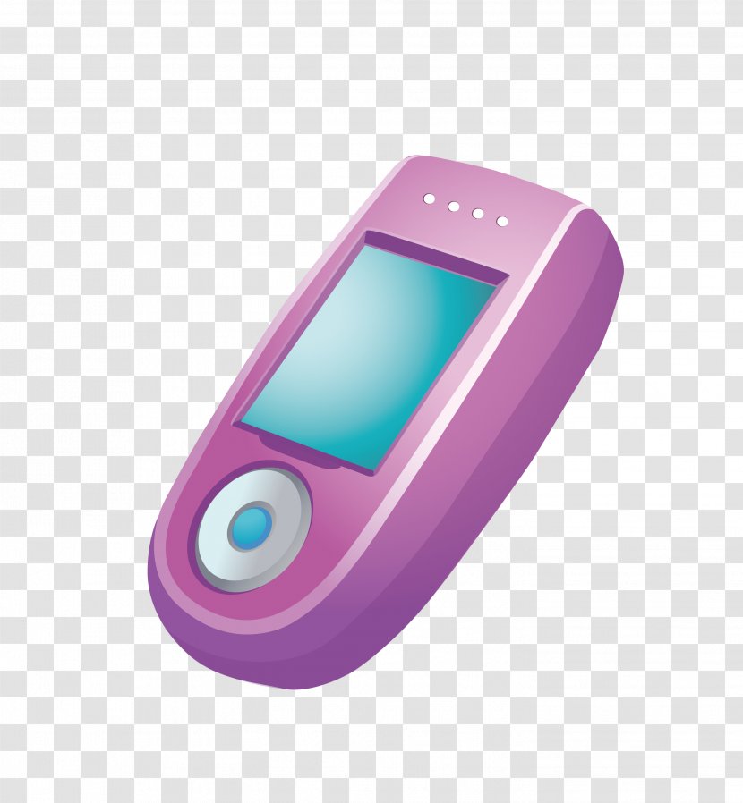 Feature Phone Mobile - Video Game Console - Cartoon Transparent PNG