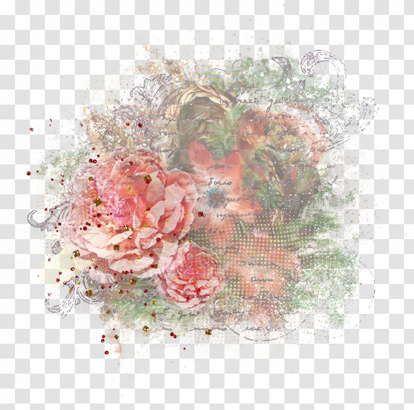 Floral Design Drawing Clip Art - Rose Order - Variety Of Vintage Ornament Transparent PNG