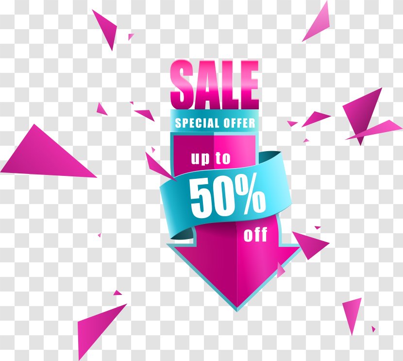 Poster Euclidean Vector - Triangle - Discount Sale Arrow Transparent PNG