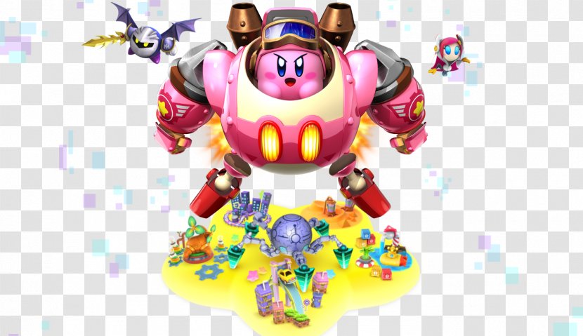 Kirby: Planet Robobot Triple Deluxe Kirby's Dream Land Collection - Video Game - Kirby Transparent PNG