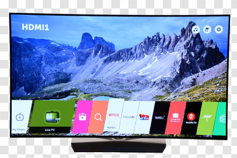 LG B6V OLED 4K Resolution Ultra-high-definition Television Smart TV LED-backlit LCD - Highdynamicrange Imaging - Lg Transparent PNG