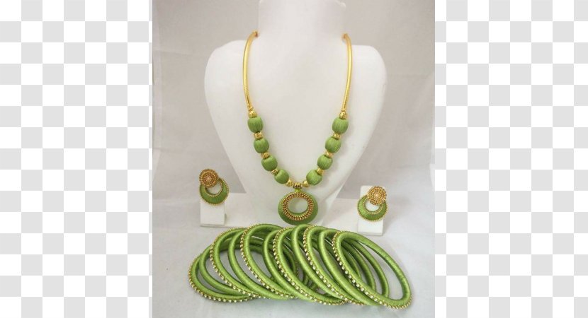 Earring Necklace Jade Silk Thread Jewellery - Charms Pendants - Handmade Jewelry Brand Transparent PNG