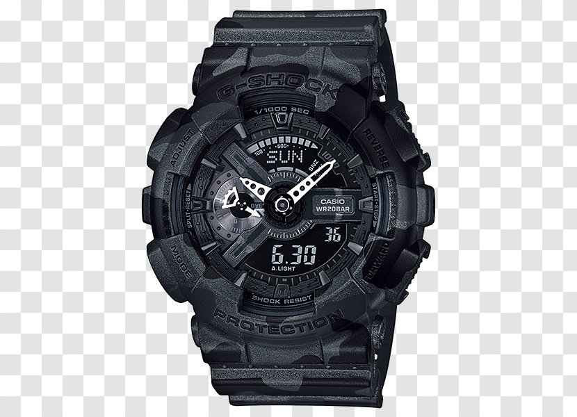 Master Of G G-Shock Shock-resistant Watch Casio - Antimagnetic Transparent PNG