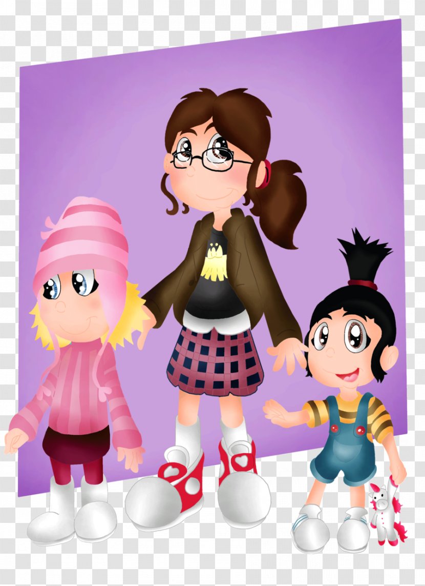 Agnes Margo Edith Drawing - Smile - Despicable Me Transparent PNG