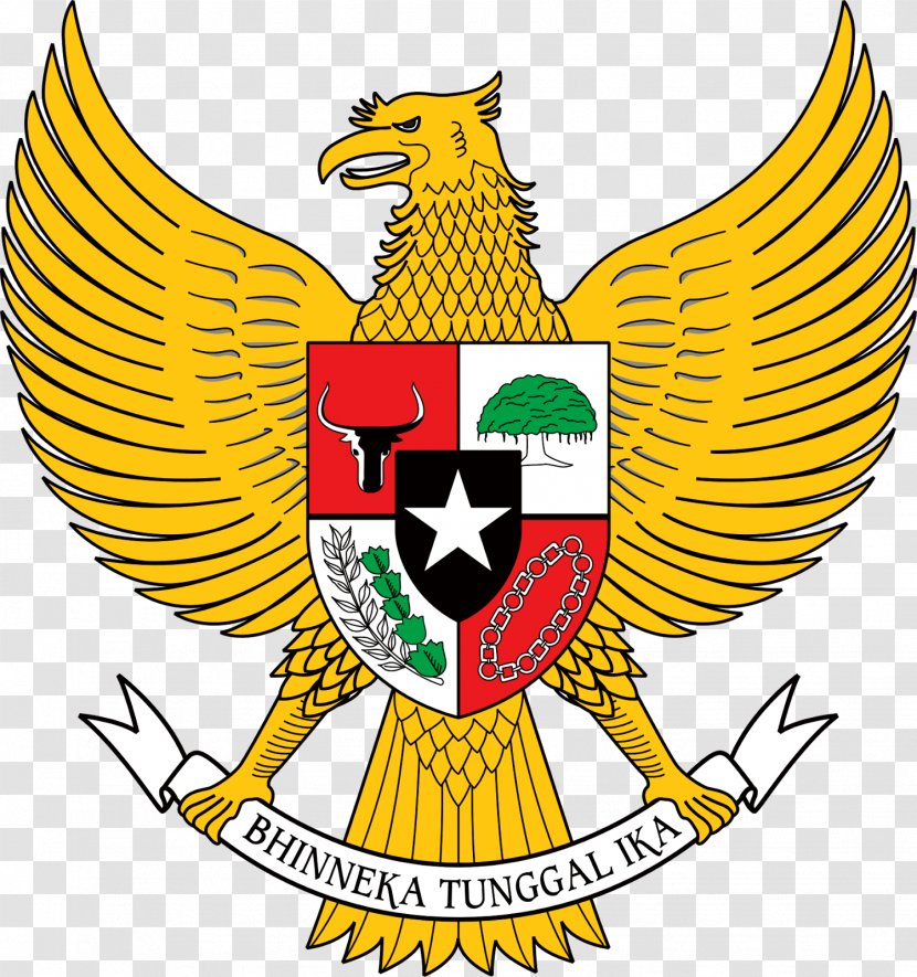 National Emblem Of Indonesia Garuda Logo - Symbol Transparent PNG