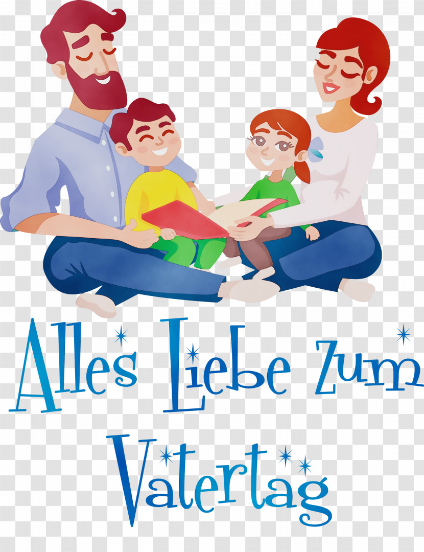 Cartoon Family Drawing Silhouette Transparent PNG