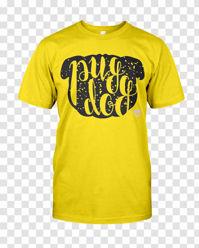 T-shirt Clothing Oregon Ducks Nike - Yellow - Pug Paw Transparent PNG
