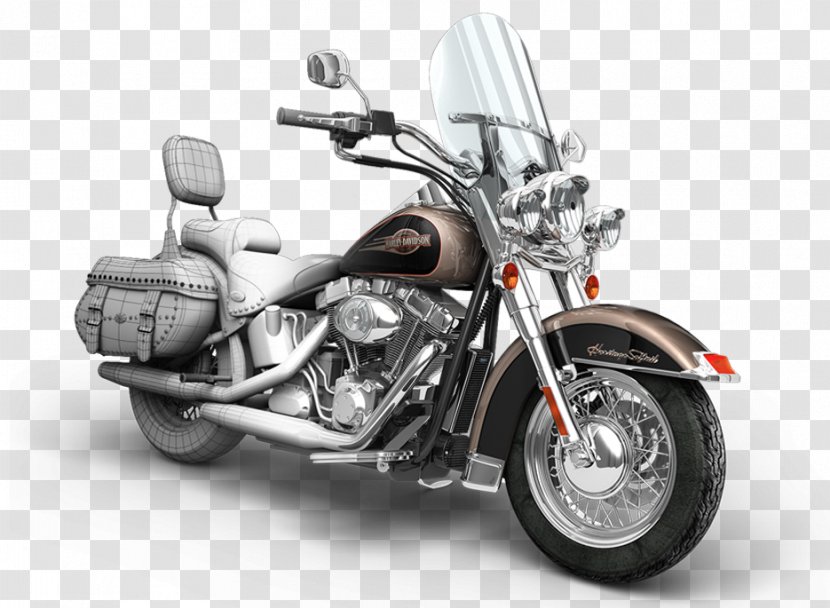 Cruiser Motorcycle Accessories Car Product Design Motor Vehicle - Chopper - 3d Rendering Transparent PNG