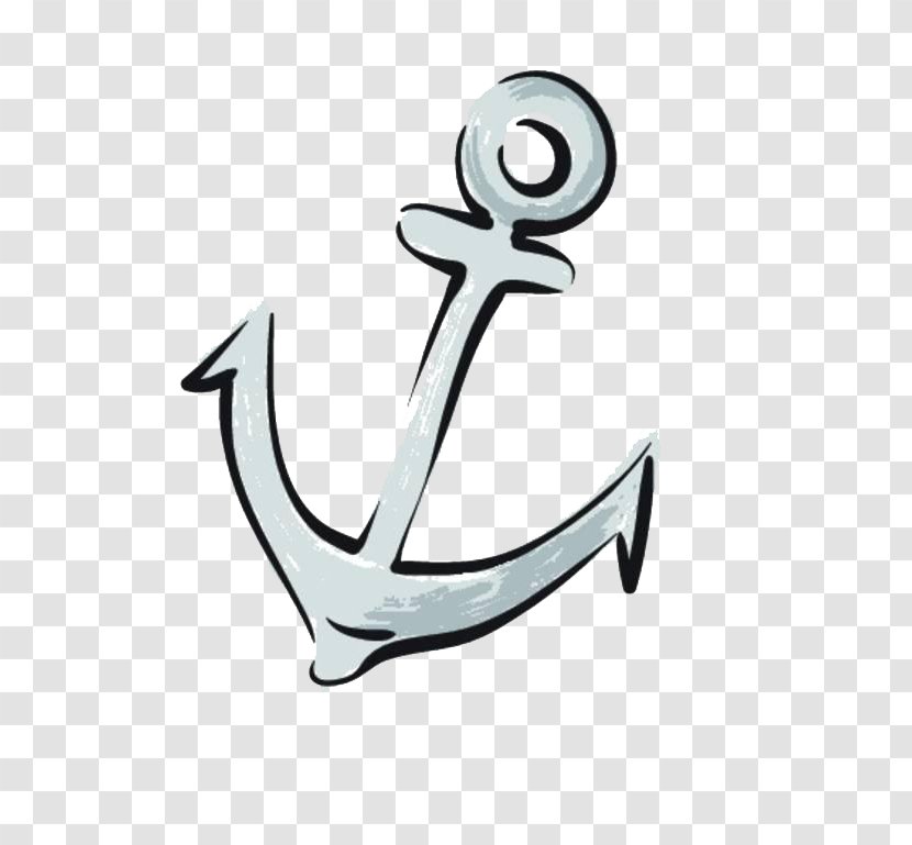 Anchor Royalty-free Photography Illustration - Symbol - Hand Painted Transparent PNG