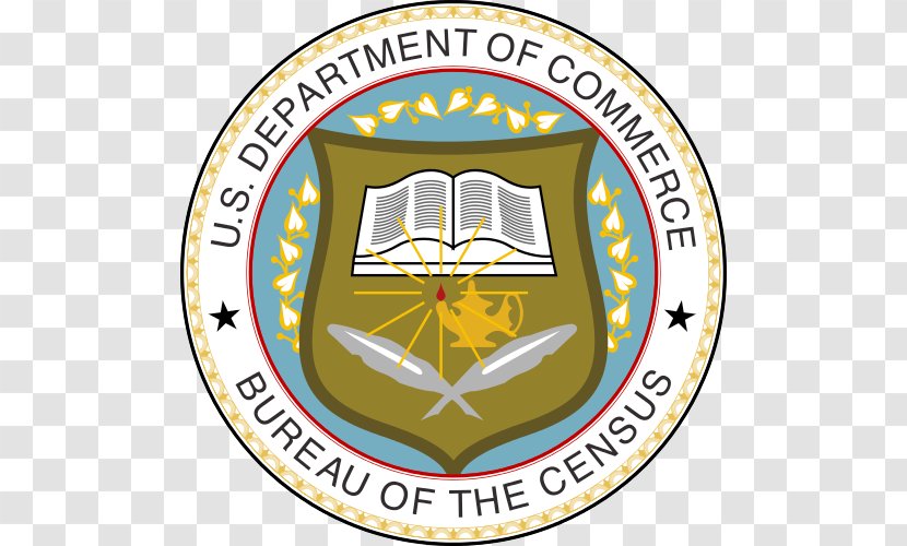 United States Of America Census Bureau Department Commerce Organization Federal Government The - Logo - Kurdistan Regional Representation In Th Transparent PNG