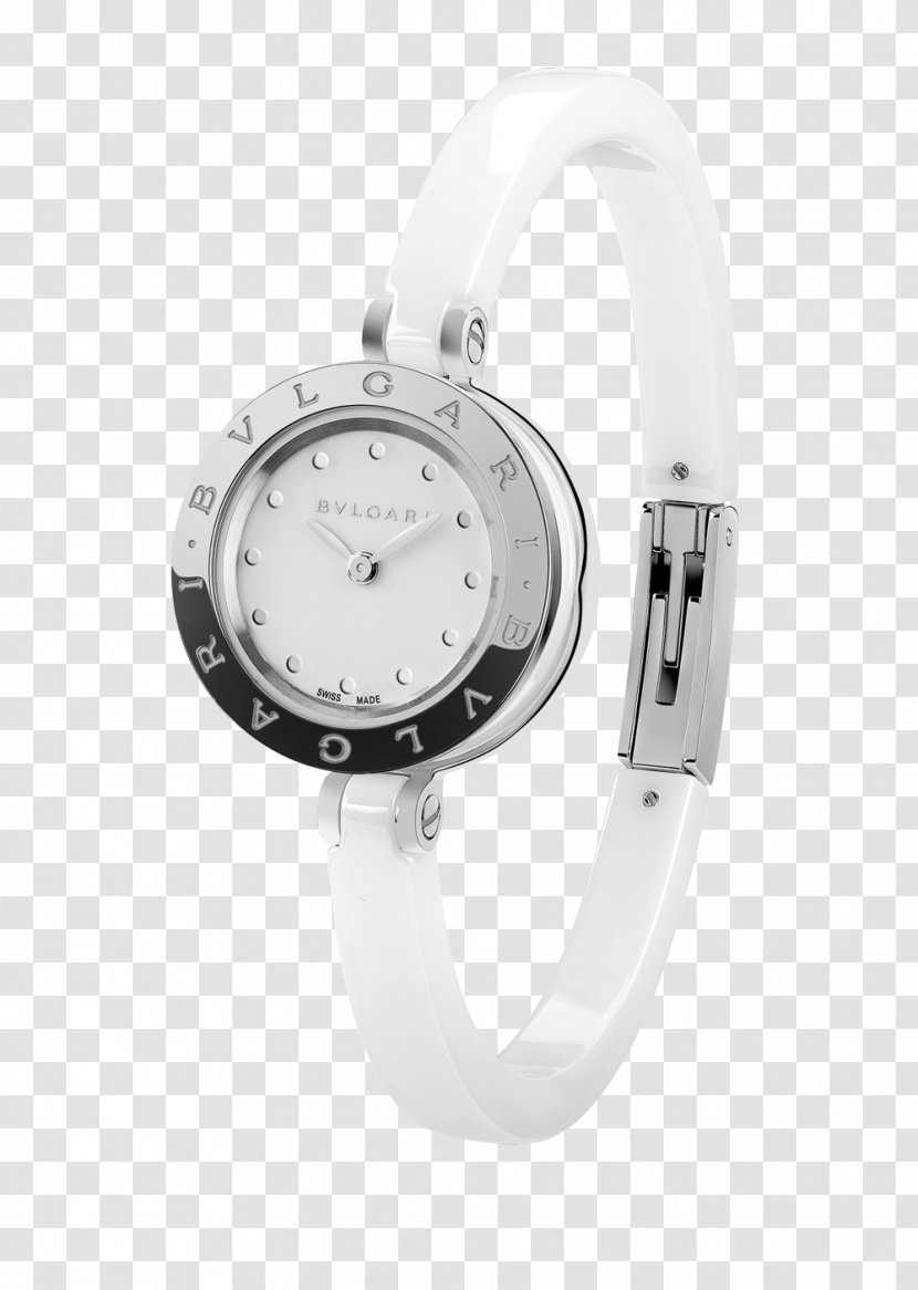 Bulgari Watch Jewellery Jomashop Bracelet - Luxury Goods - Watches White Female Form Transparent PNG