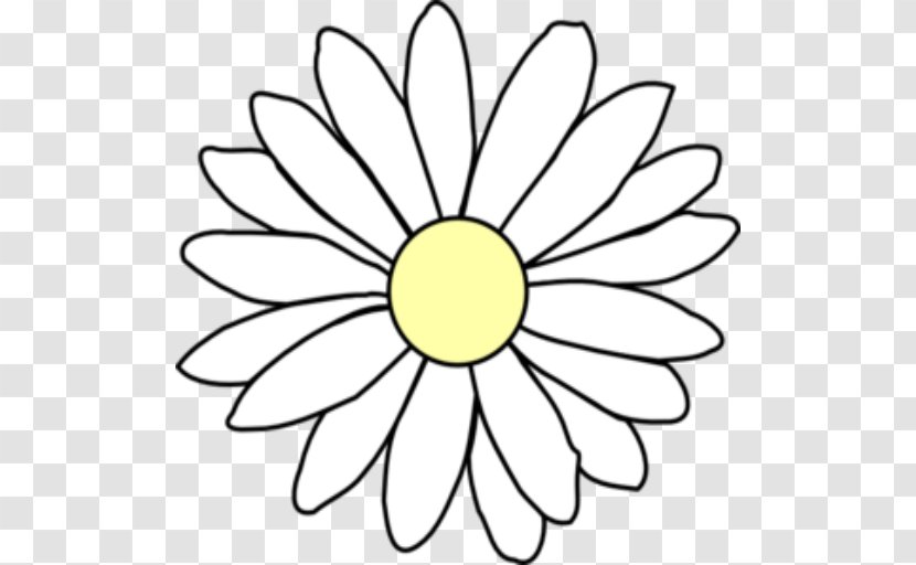 Flower Drawing Clip Art - Black And White Transparent PNG