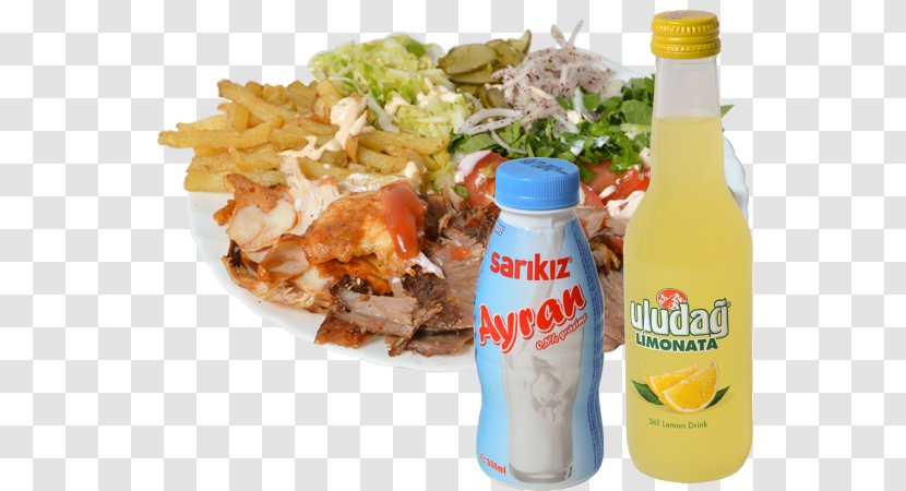 Doner Kebab Junk Food Caprese Salad Shawarma Schnitzel - Falafel Transparent PNG