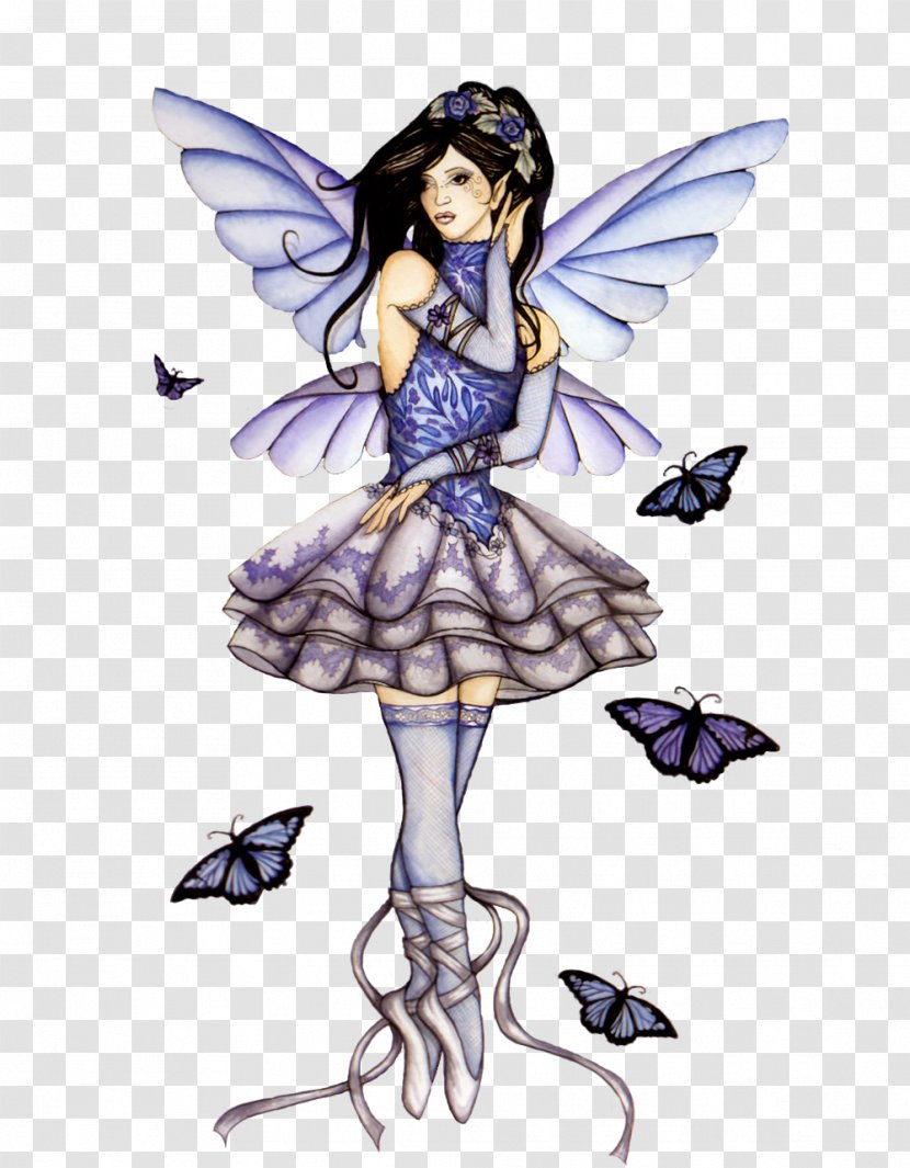 Fairy Ballet Dancer Elf Clip Art - Watercolor Transparent PNG