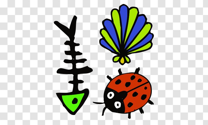 Cartoon Clip Art - Ladybird - Little Fish Ladybug Transparent PNG