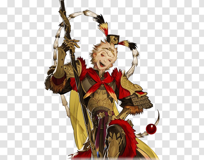 Sun Wukong Journey To The West Seven Knights Character Art - Rwby Transparent PNG